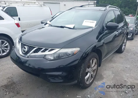 2012 Nissan Murano Le из США, поврежденный, VIN JN8AZ1MU8CW116355